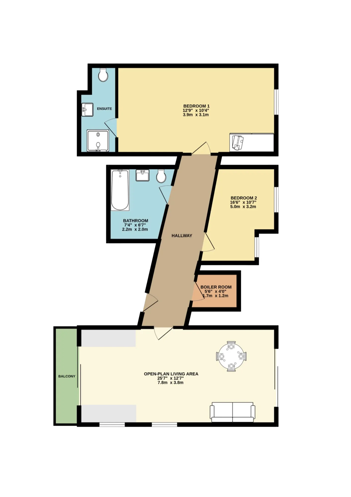 Apartment 2, 10 Millers Hill